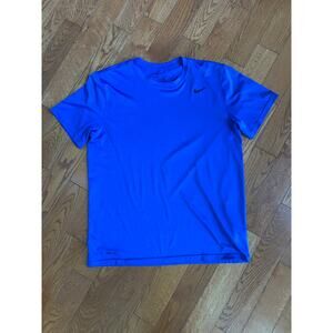 Nike | Dri-FIT Legend | Polyester Athletic T-Shirt | Blue | Men’s size Large
